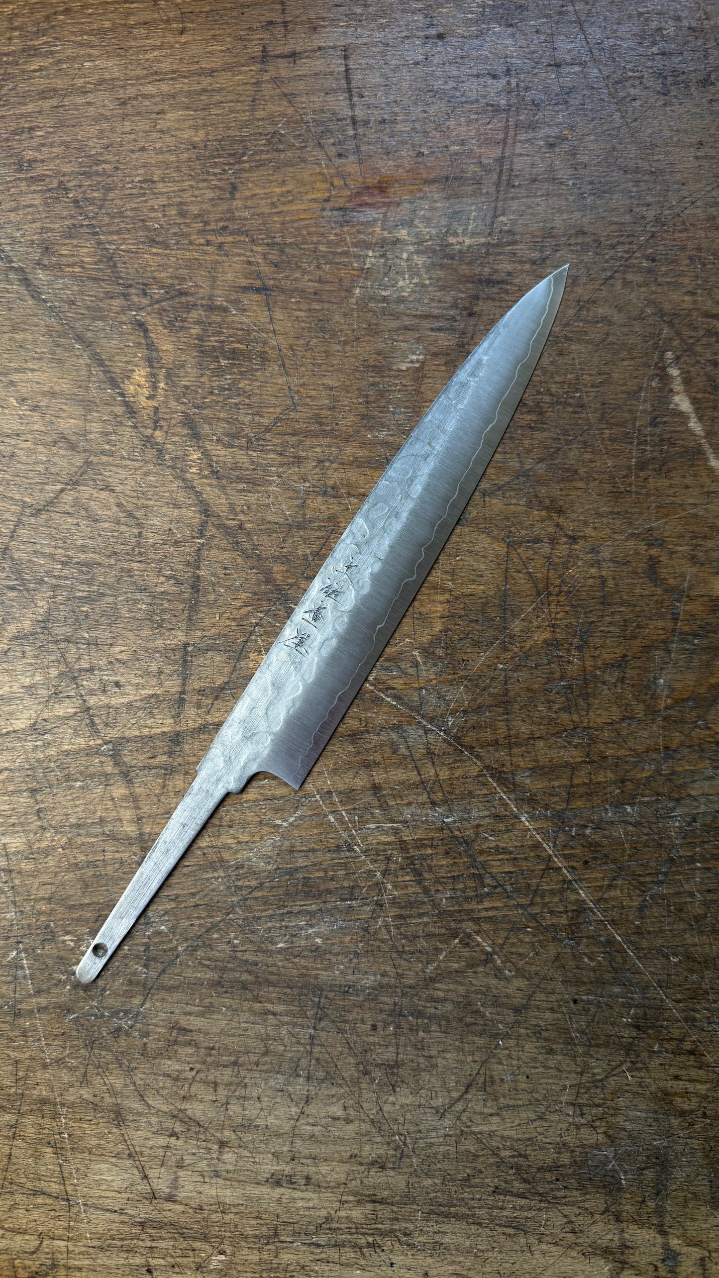 Čepel Tosa Tsuboya Sujihiki 170mm Tsuchime