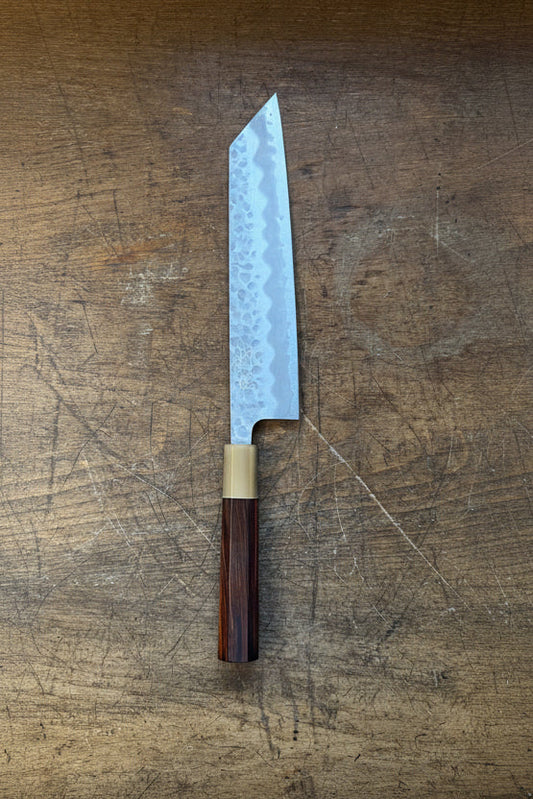 Sukematsu Kiritsuke Gyuto 210mm Shirogami no.2 Tsuchime