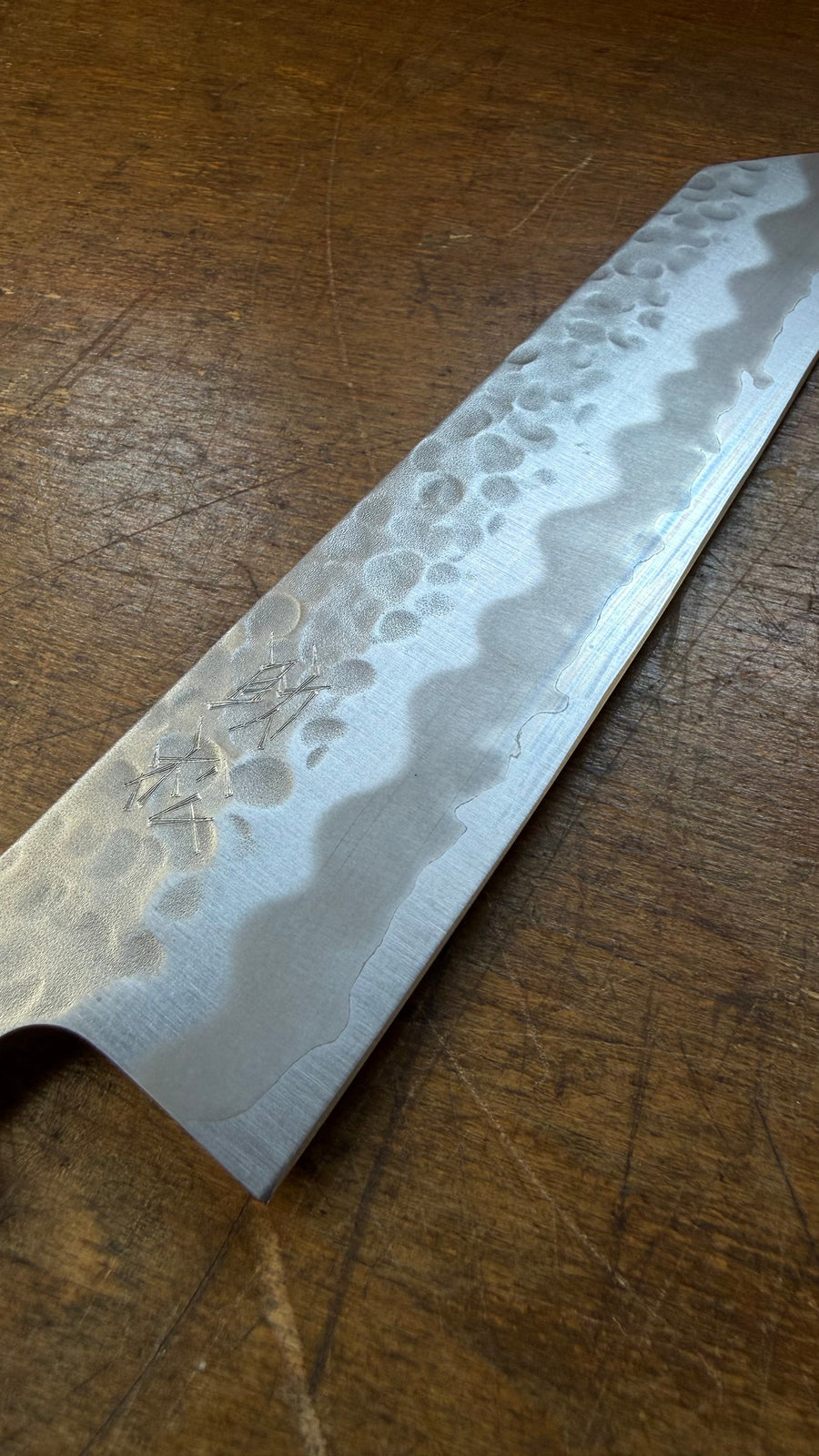 Sukematsu Kiritsuke Gyuto 210mm Shirogami no.2 Tsuchime