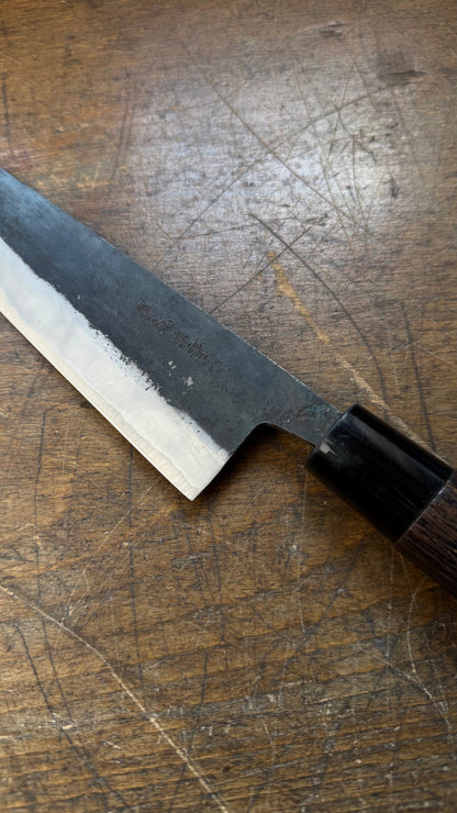 Gekko Bunka 165mm Aogami no. 2 Kurouchi
