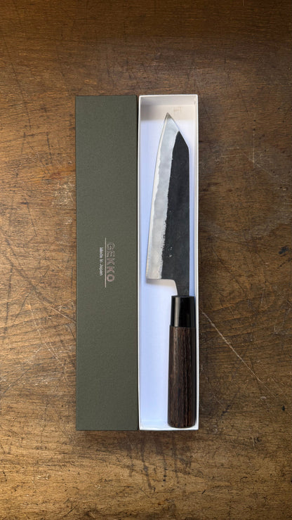Gekko Bunka 165mm Aogami no. 2 Kurouchi