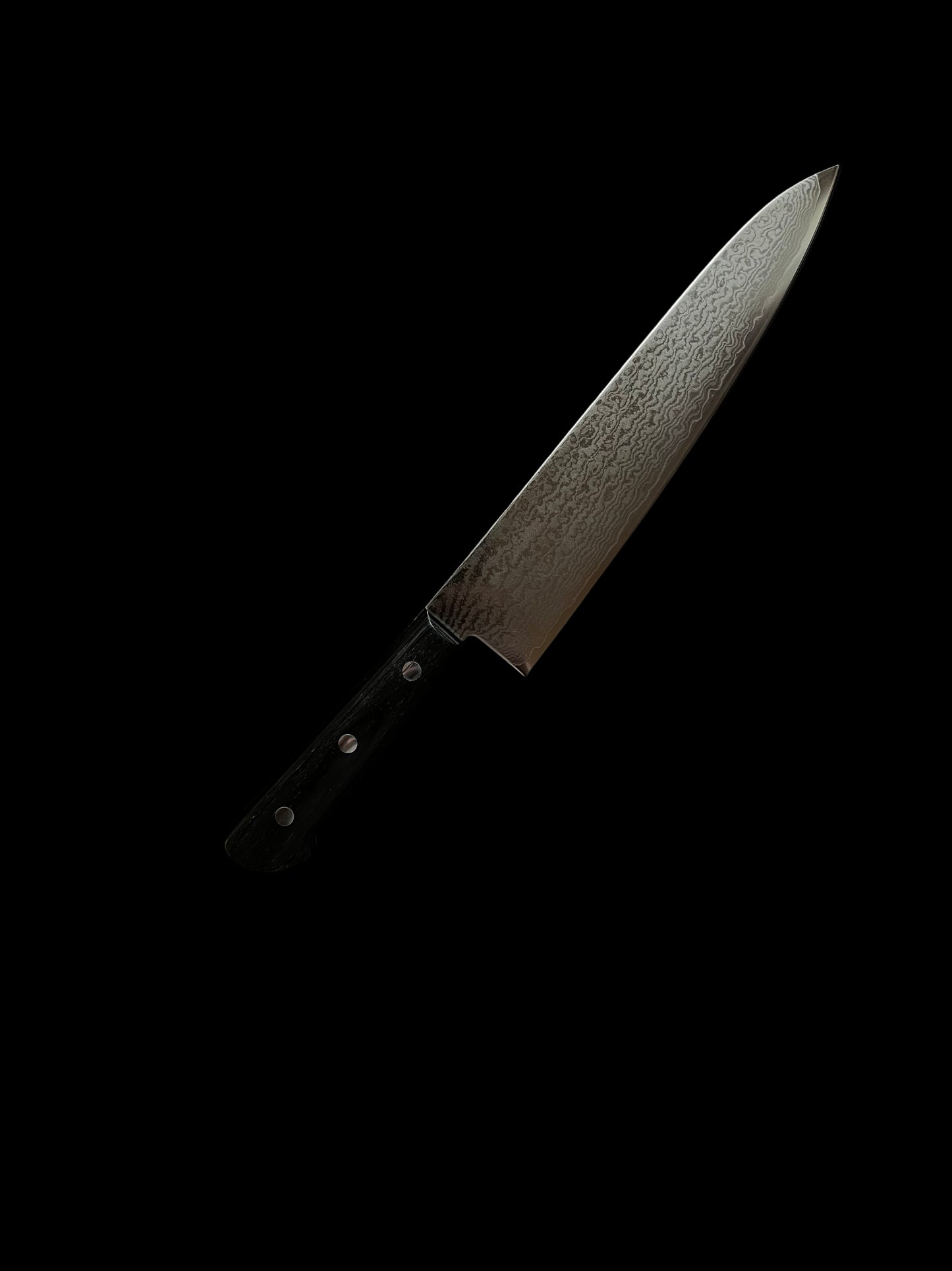 Iseya Jihei Gyuto 210 mm – VG10 damašková ocel, 33 vrstev