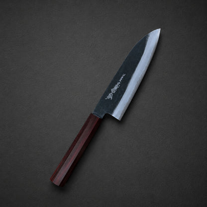 Yoshihiro Santoku 185mm Shirogami no.2 Kurouchi