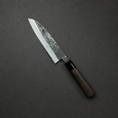Gekko Santoku 165mm Aogami Nr. 2 Kurouchi