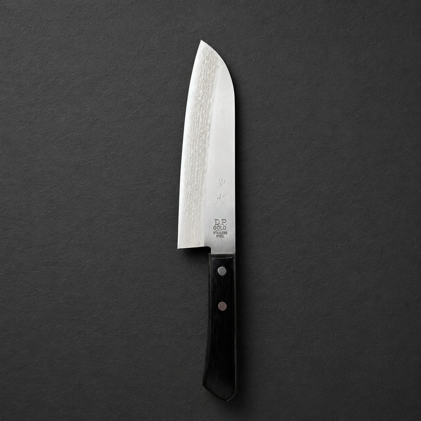 Santoku 170mm DP Gold Damast