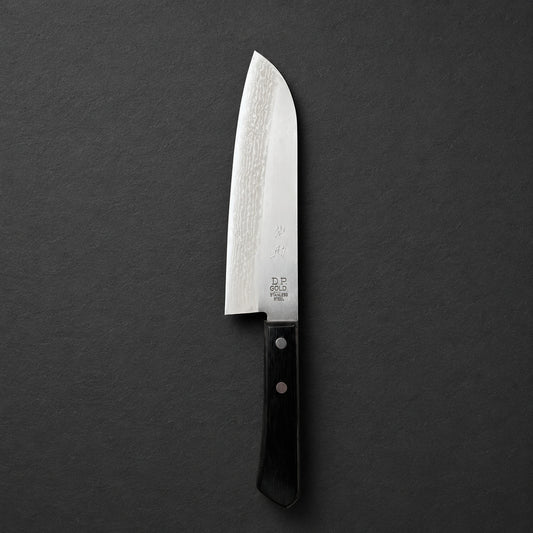 Santoku 170mm DP Gold Damascus