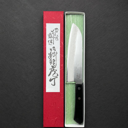 Santoku 170mm DP Gold Damast