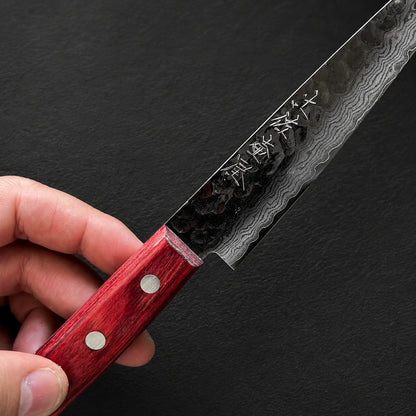 Tosa Tsuboya Petty 120mm Damascus
