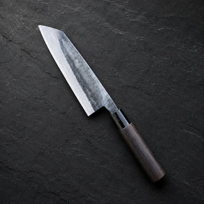 Gekko Cell 180mm Carbon Steel Aogami no. 2 Kurouchi