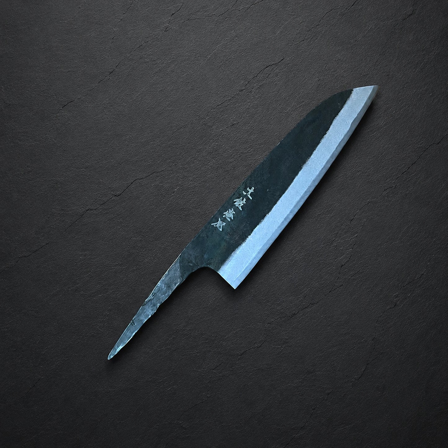Čepel Tosa Tsuboya Santoku 180mm Aogami no.2 Kurouchi