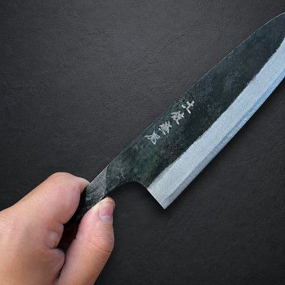 Čepel Tosa Tsuboya Santoku 180mm Aogami no.2 Kurouchi