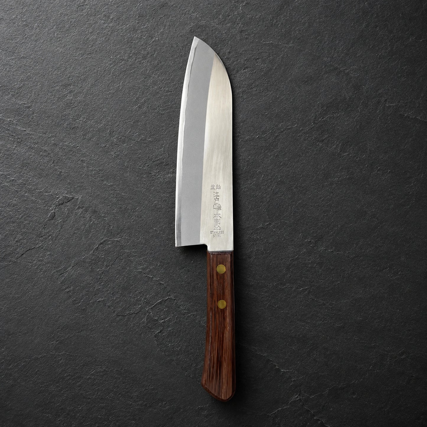 Echizen Fukui Santoku 170mm Nerezová ocel