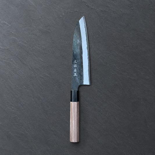Tosa Tsuboya Santoku 180mm Aogami no.2 Kurouchi
