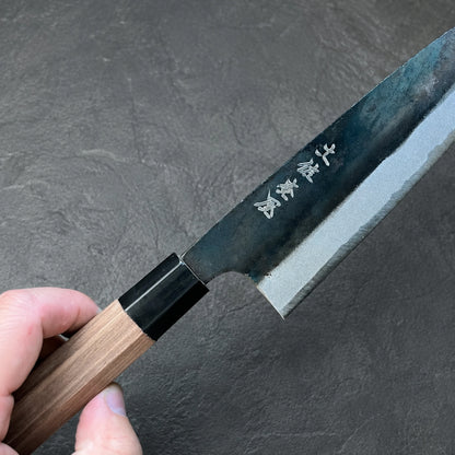 Tosa Tsuboya Santoku 180mm Aogami no.2 Kurouchi