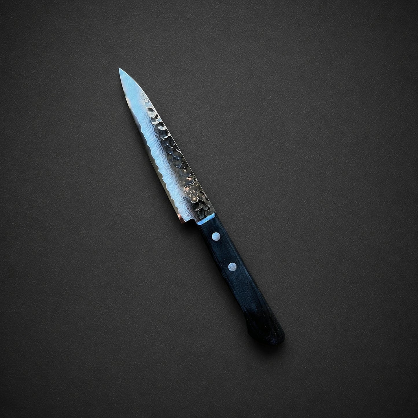 Tosa Tsuboya Petty 120 mm Damast Tsuchime