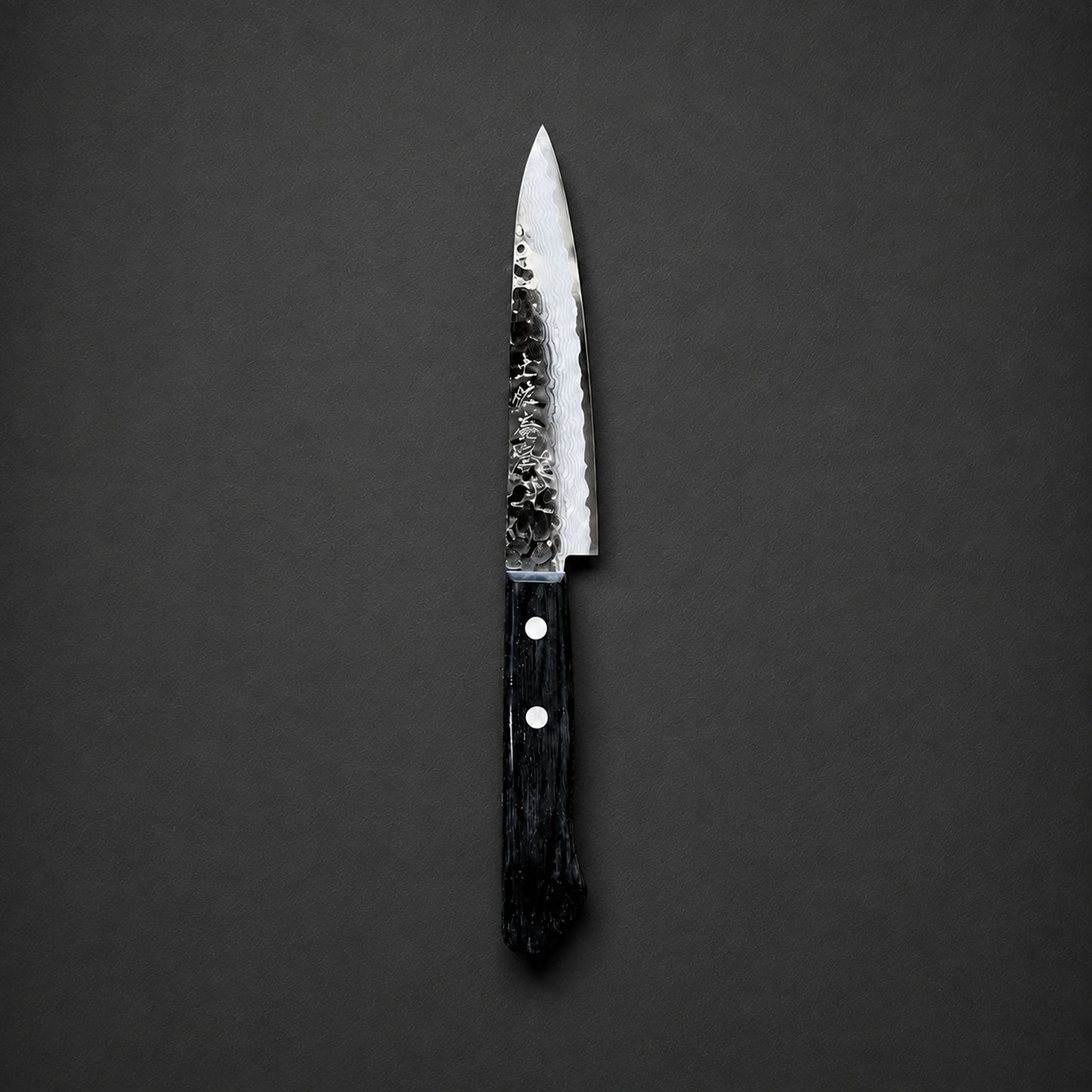 Tosa Tsuboya Petty 120 mm Damast Tsuchime