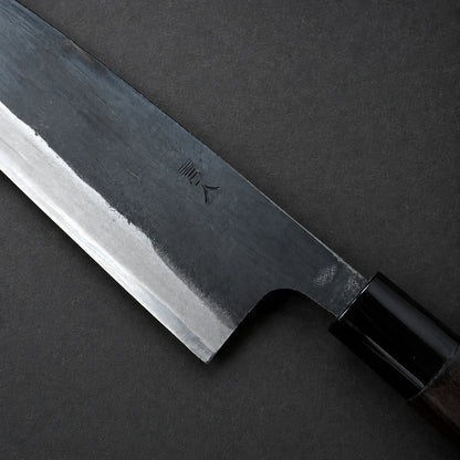 Gekko Santoku 180mm Aogami no. 1 Kurouchi