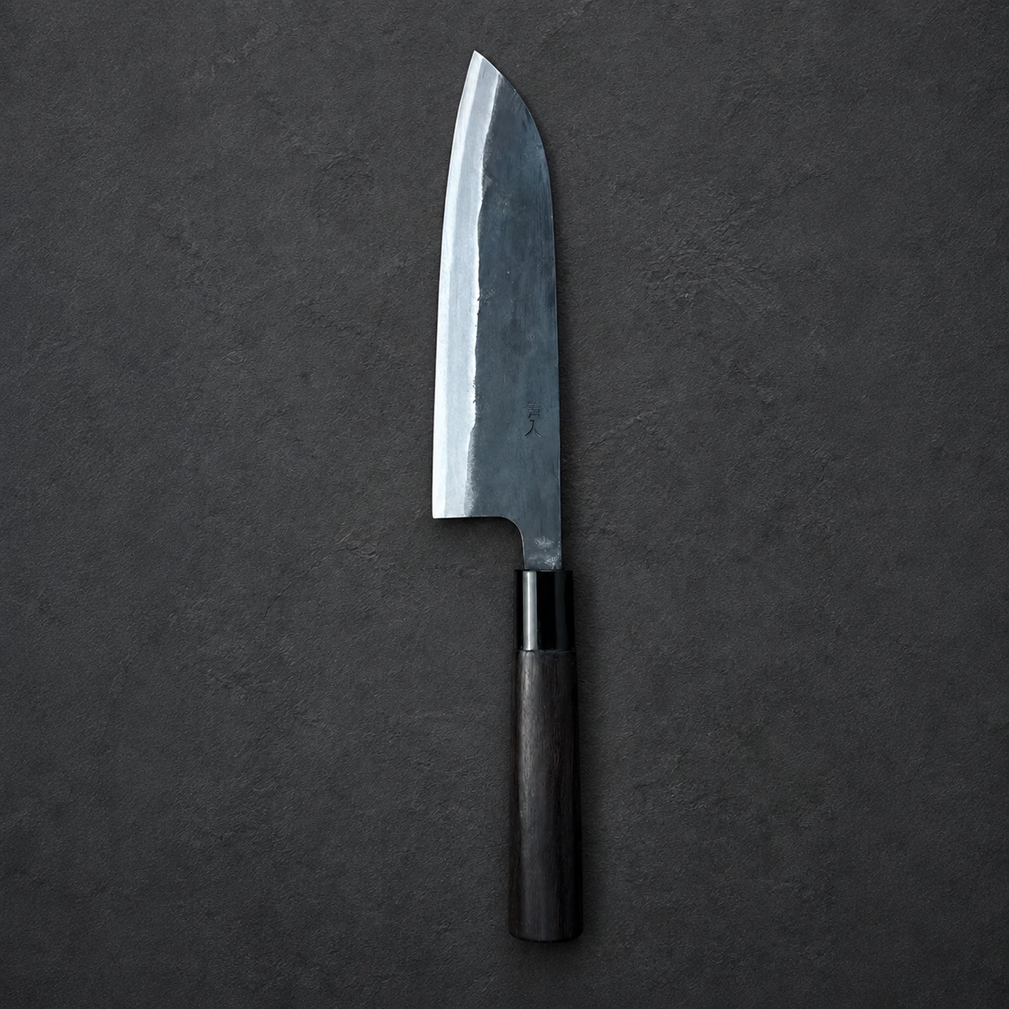 Gekko Santoku 180mm Aogami no. 1 Kurouchi