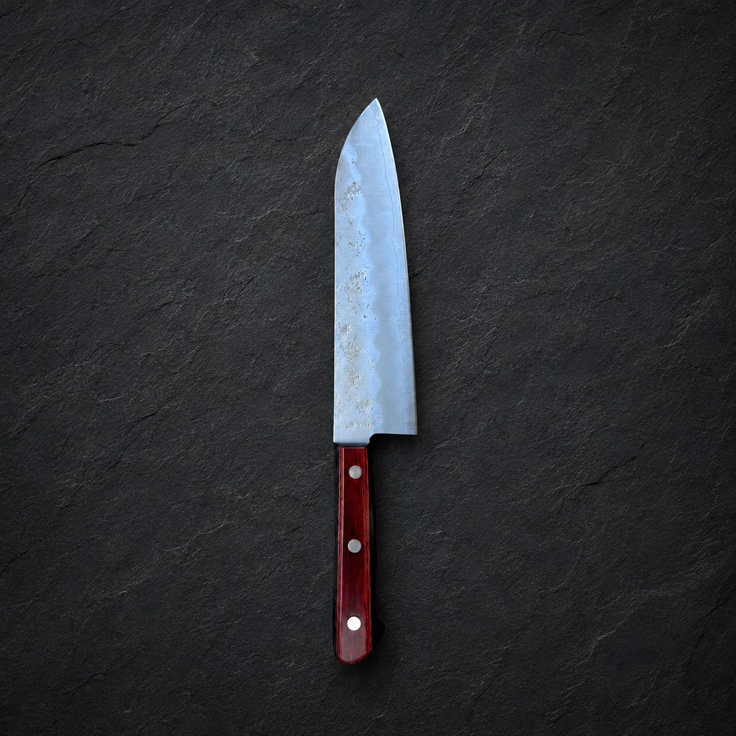 Hokiyama Santoku Gin-san 180mm Nashiji
