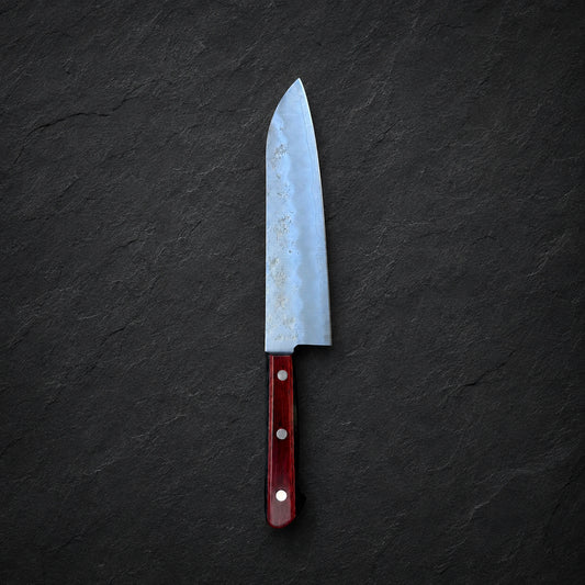 Hokiyama Santoku Gin-san 180mm Nashiji
