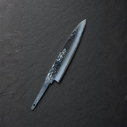 Čepel Tosa Tsuboya Petty 140mm Damascus Tsuchime