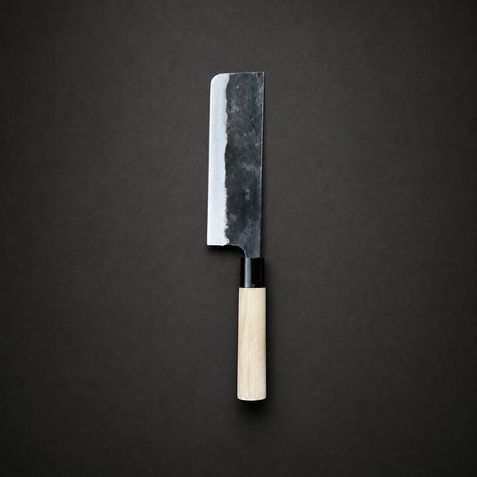Tosa Nakiri 165mm Yasugi Shirogami no. 1 Kurouchi