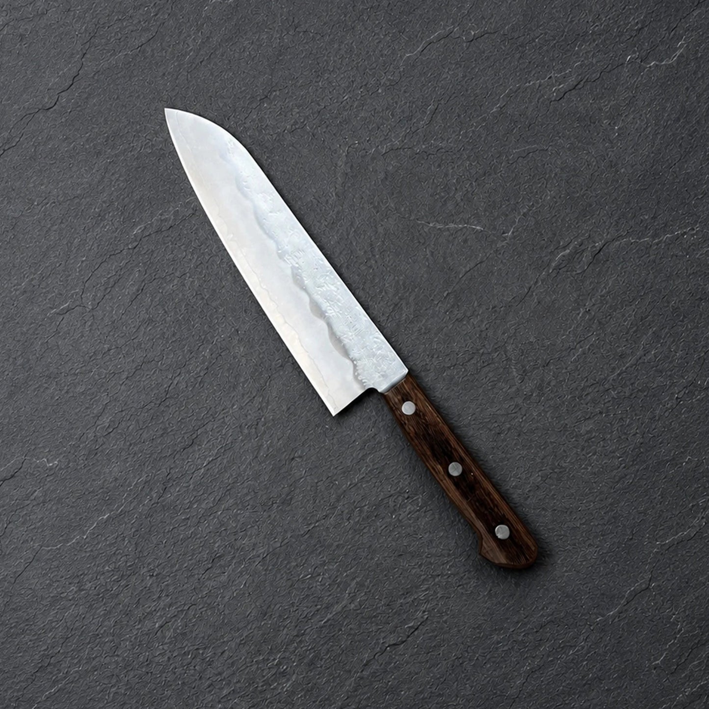 Hokiyama Santoku Gin-san 180mm Nashiji