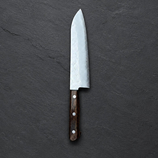 Hokiyama Santoku Gin-san 180mm Nashiji