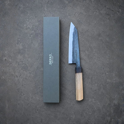 Gekko Bunka 170mm Uhlíková ocel Aogami no. 2 Kurouchi