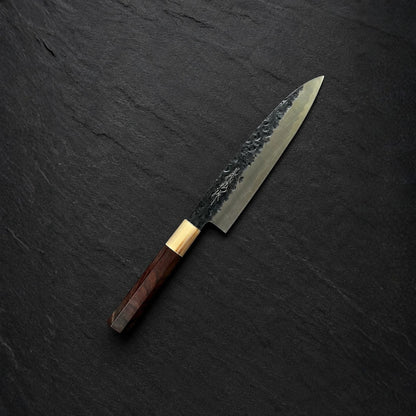 Yoshihiro Gyuto 215mm AUS-8A Tsuchime Kurouchi