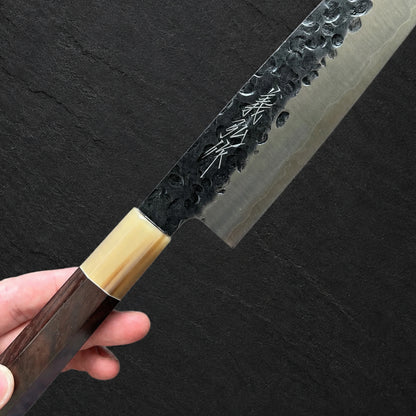 Yoshihiro Gyuto 215mm AUS-8A Tsuchime Kurouchi