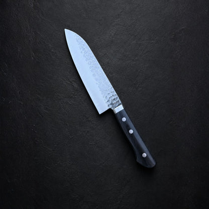 Sakai Hon-Warikomi Santoku 165mm Stainless Steel Tsuchime