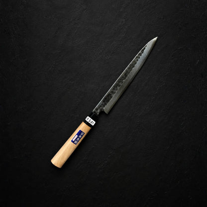 Yanagiba 210 mm Aogami No. 2 Tsuchime