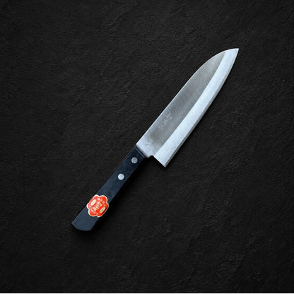 Kazutada Santoku 170mm Shirogami No. San Mai