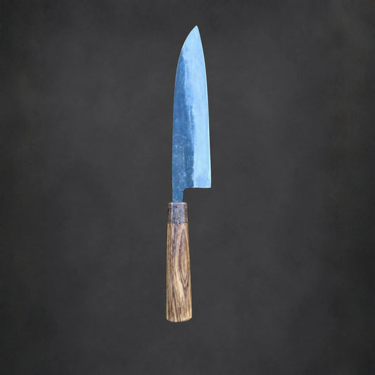 Gekko Gyuto 210mm Uhlíková ocel Aogami no. 2 Kurouchi