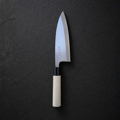 Sakai Shigekatsu Deba 165mm Shirogami no. 2 Single-sided cut
