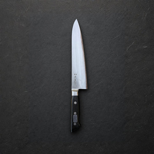 Hisashige Gyuto 240 mm Uhlíková ocel SK Steel