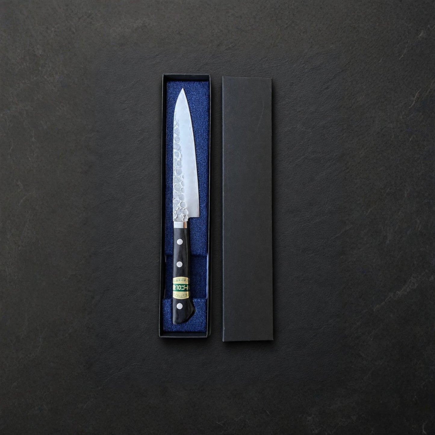 Echizen Petty 135 mm DP Gold Tsuchime