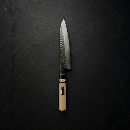 Banshu Mitsuki Deba 180mm Shirogami Tsuchime