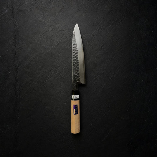 Banshu Mitsuki Deba 180mm Shirogami Tsuchime
